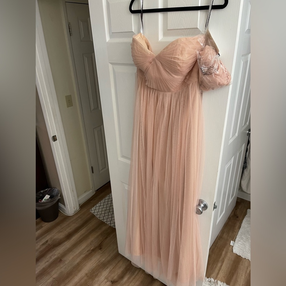 Jenny Yoo Blush convertible dress